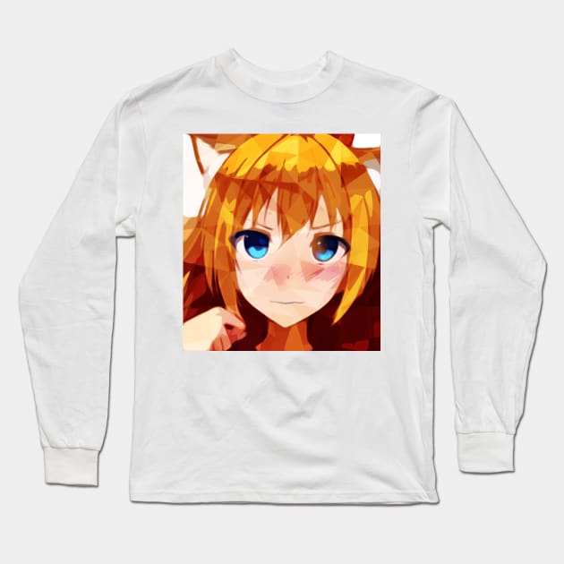 Chitoge Kirisaki Long Sleeve T-Shirt by nonagobich